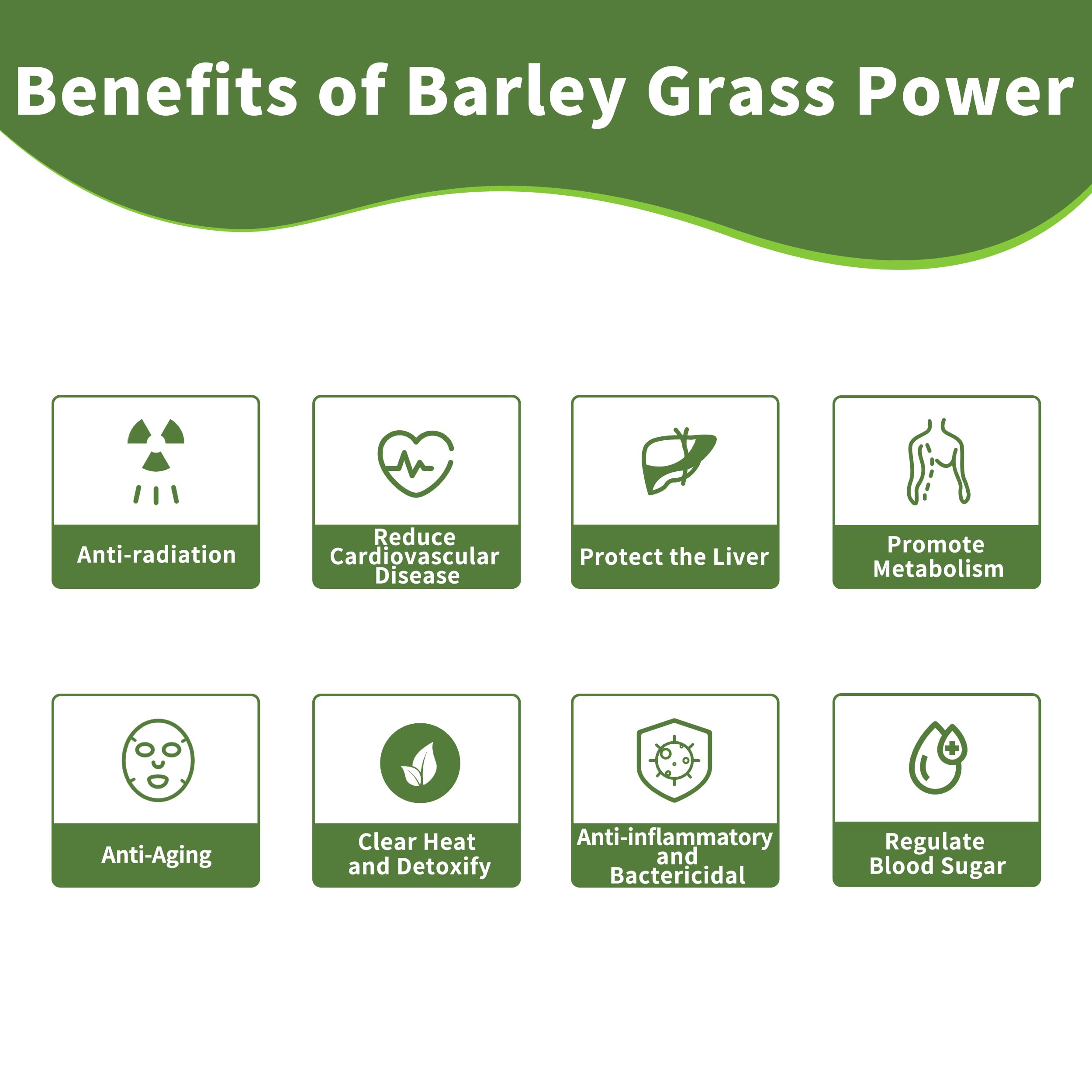 Close-up of Hudetex Barley Grass Powder chlorophyll-rich color.