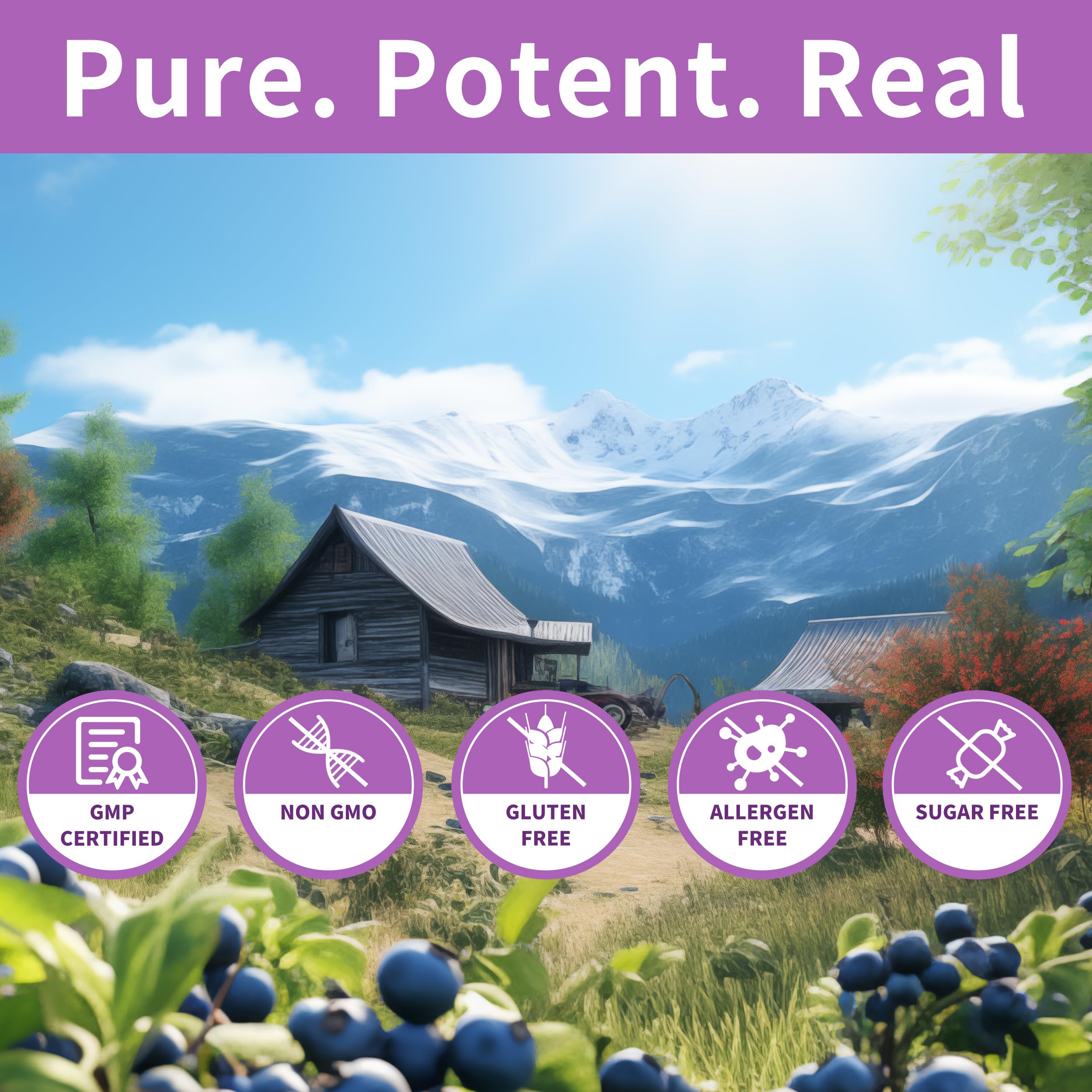 Hudetex gummies closeup texture reveals soft chew and berry flavor.