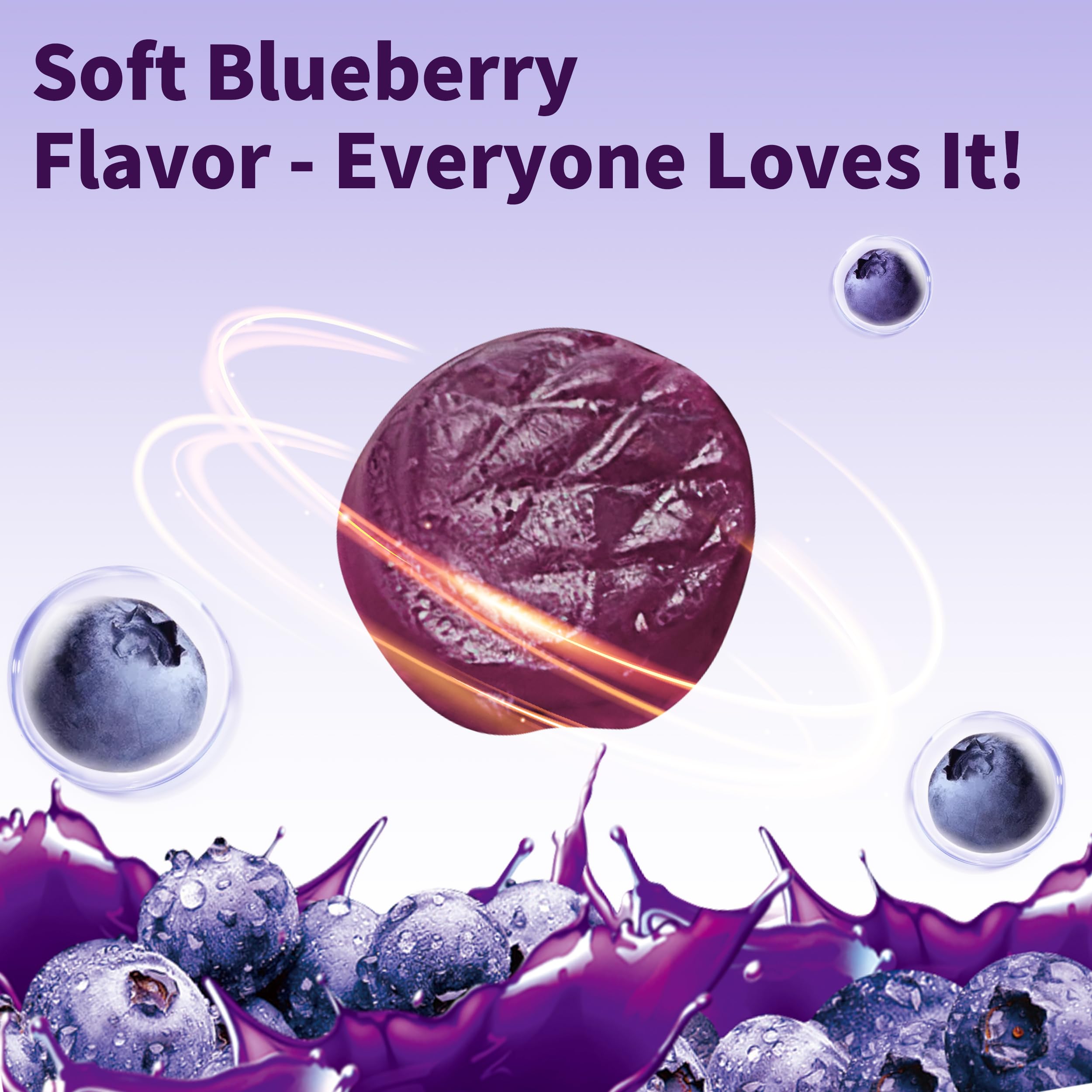 Hudetex Blueberry Lutein Gummies packaging box emphasizes convenient storage.