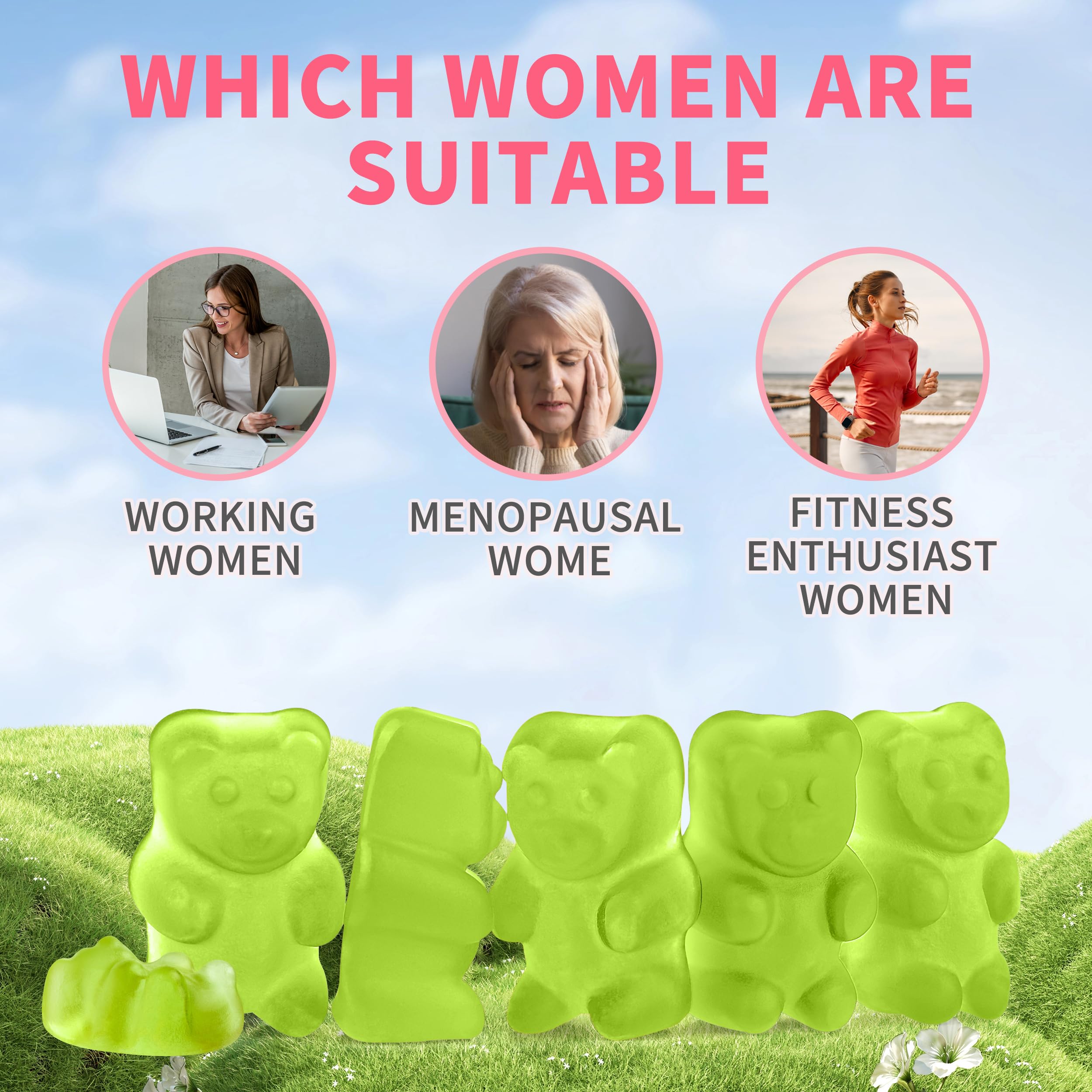 Hudetex Cortisol Gummies on-the-go for quick daily use.