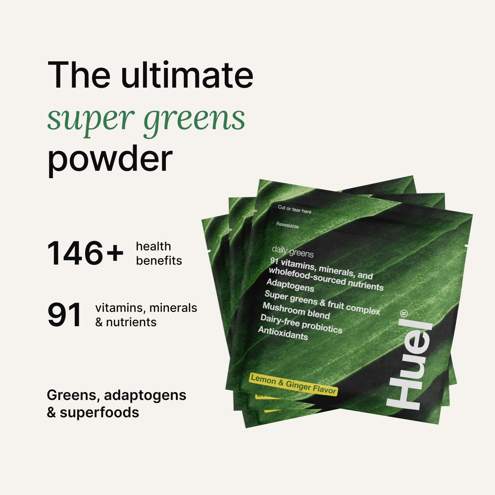 Huel Daily Greens measuring-spoon for precise serving
