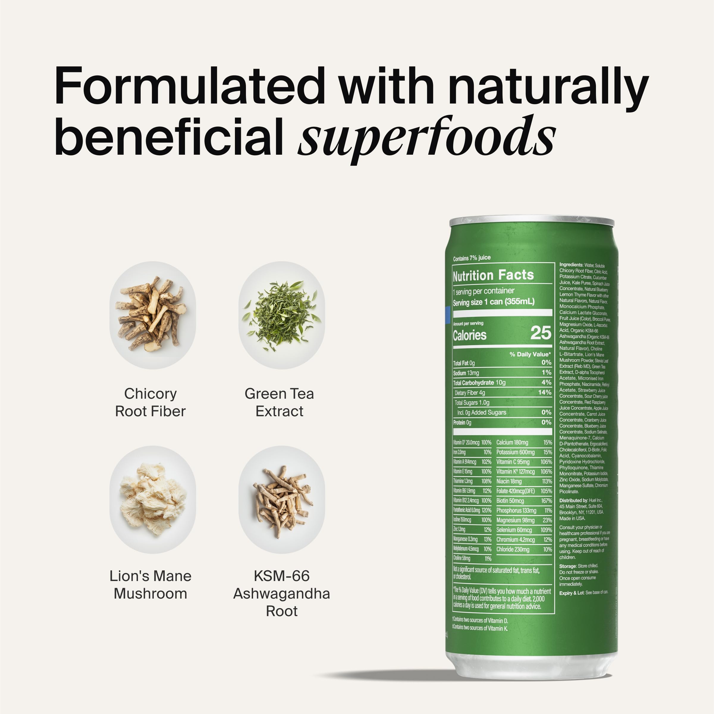 Huel Daily Greens in morning routine with breakfast for an easy start