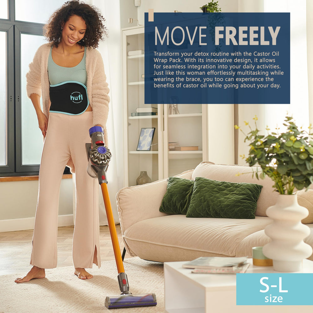HUFL Outer waterproof layer keeps clothes clean during use.