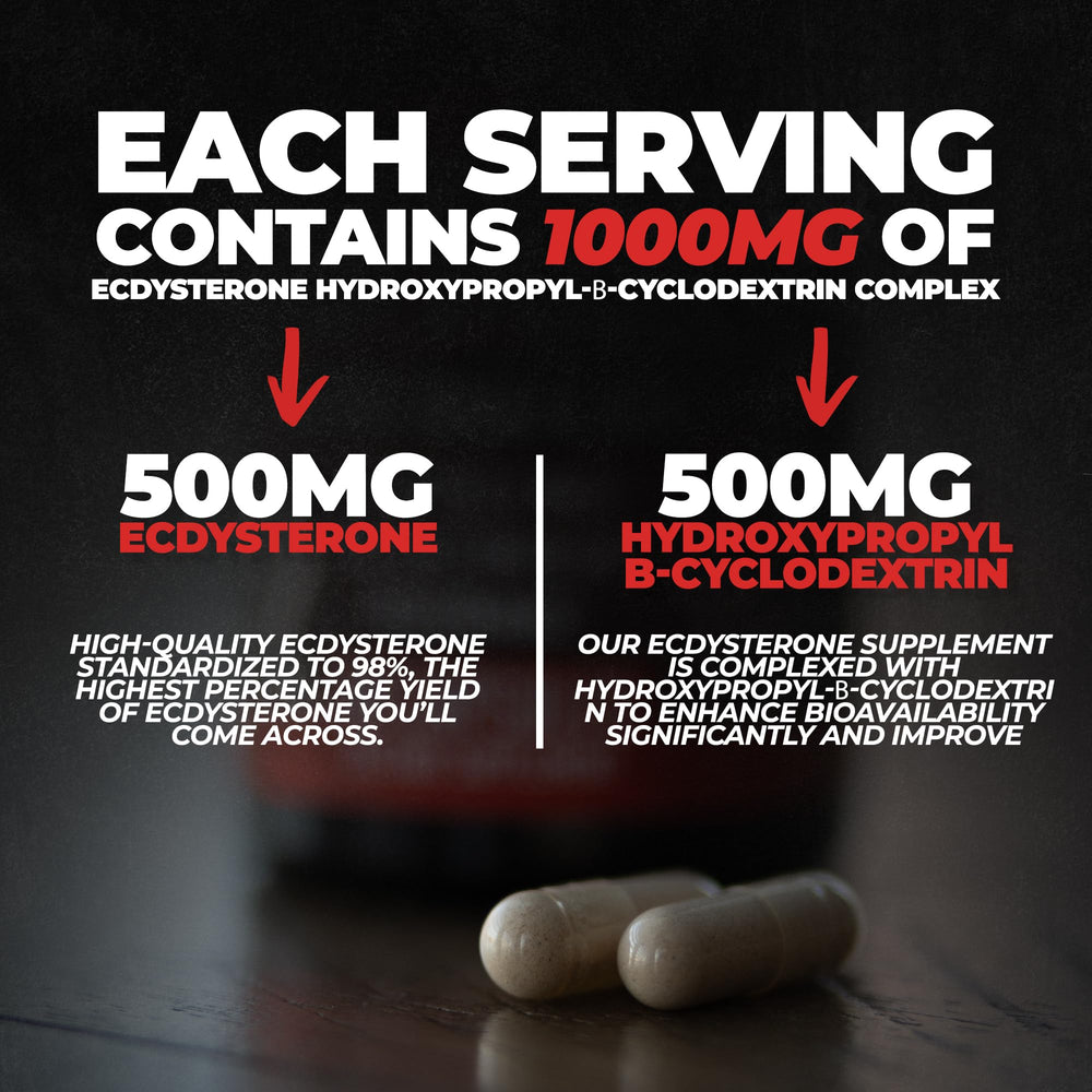 Huge Supplements Ecdysterone scoop demonstrates precise dosing for muscle support