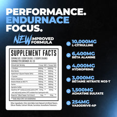 Huge Supplements Pump Serum scoop dissolving in water for quick, clean pre-workout mix.