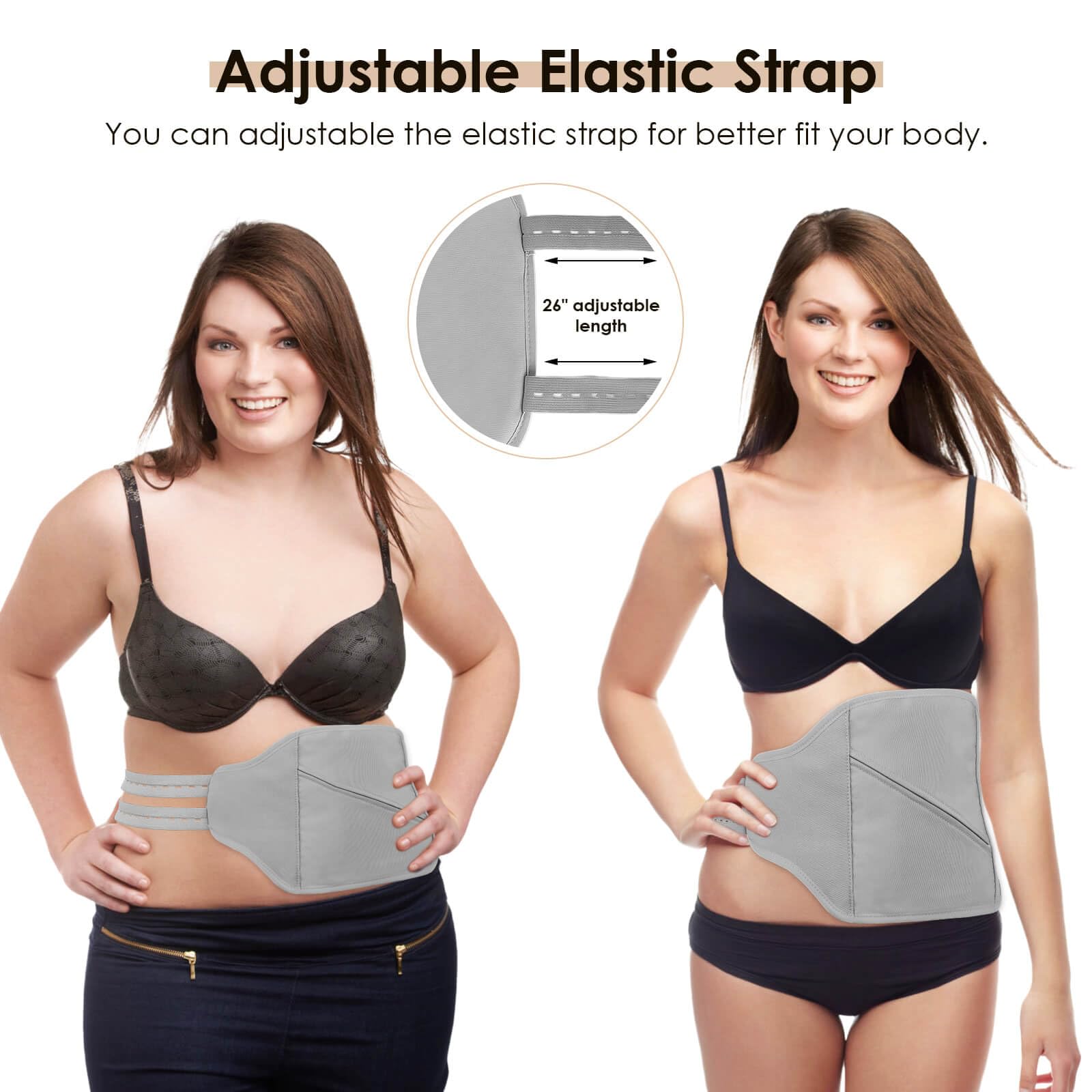 HUIJUTCHEN castor oil chest wrap eases chest discomfort and supports gentle circulation.
