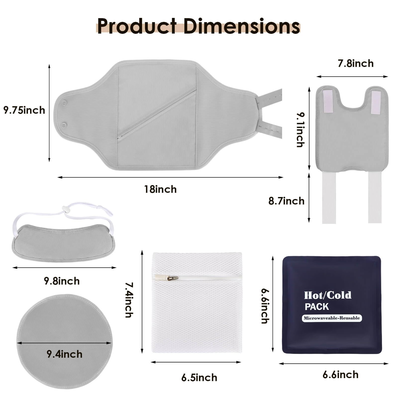 HUIJUTCHEN wash bag keeps reusable pads clean and ready for storage.