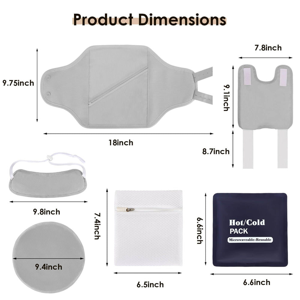 HUIJUTCHEN wash bag keeps reusable pads clean and ready for storage.