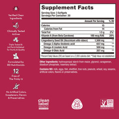 HUM Arctic Repair capsules highlight omega 3-6-9 blend.