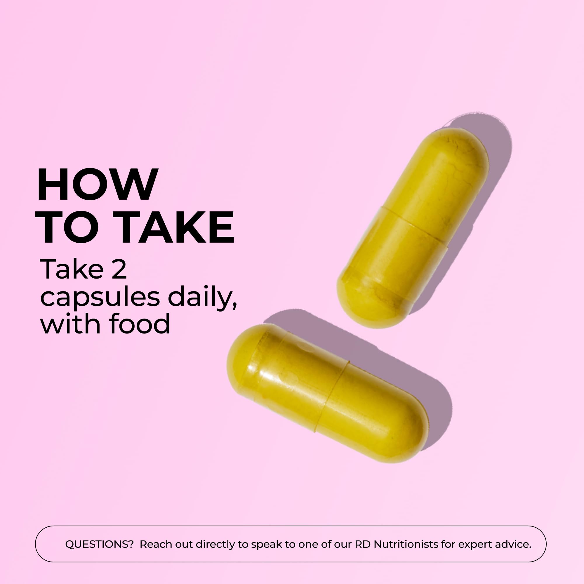 HUM Best of Berberine beside a meal to suggest routine use for gut wellness.