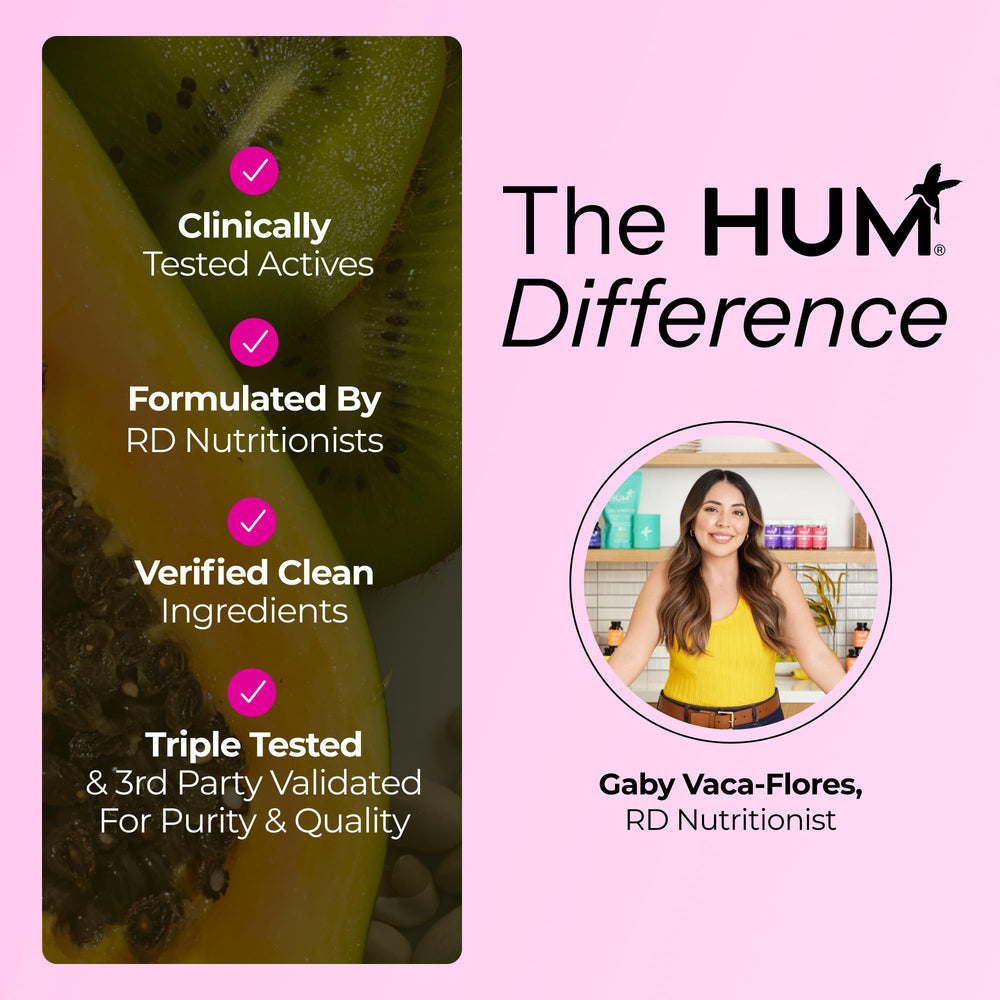 HUM Best of Berberine packaging on display, emphasizing daily wellness support.