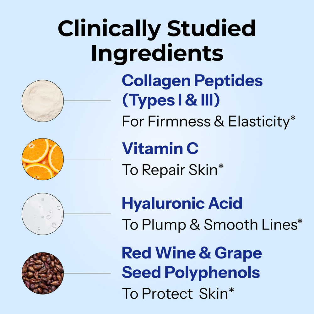 HUM Collagen Love Skin vitamin C boost signals support for collagen production