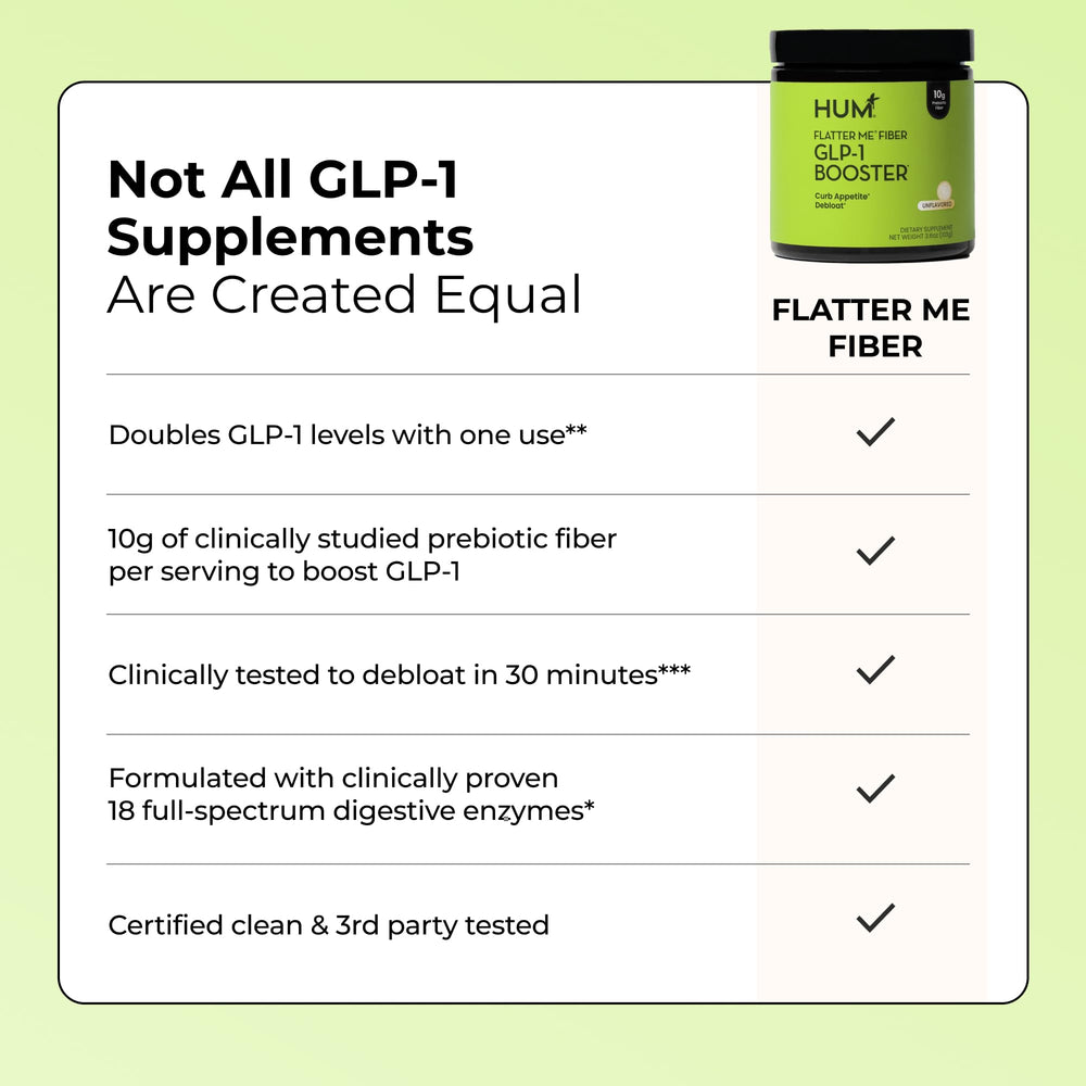 HUM Flatter Me fiber powder lifestyle scene