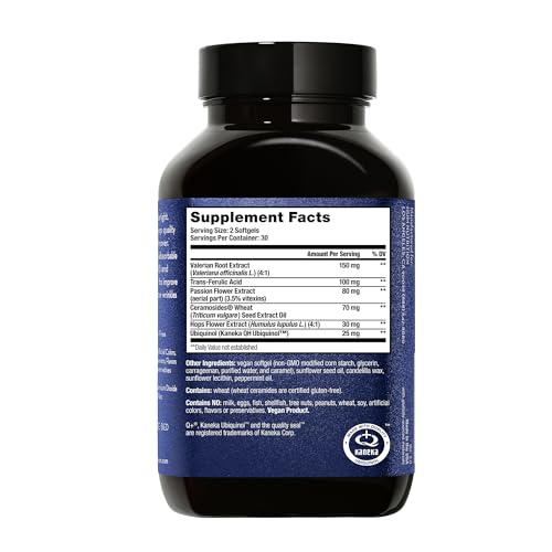 HUM Mighty Night bottle back highlighting antioxidants for skin protection and vitality