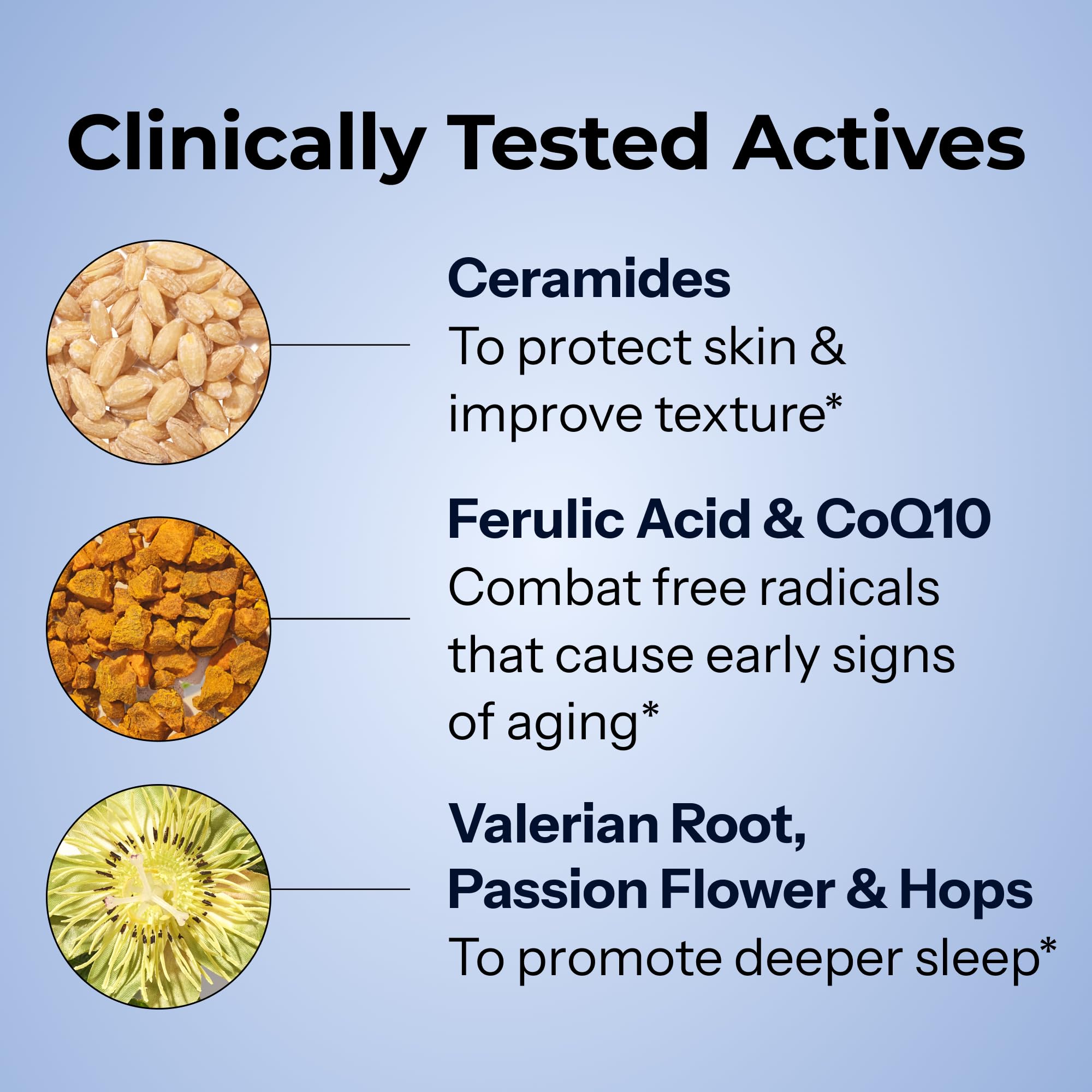 HUM Mighty Night dosage card shows two softgels per bedtime