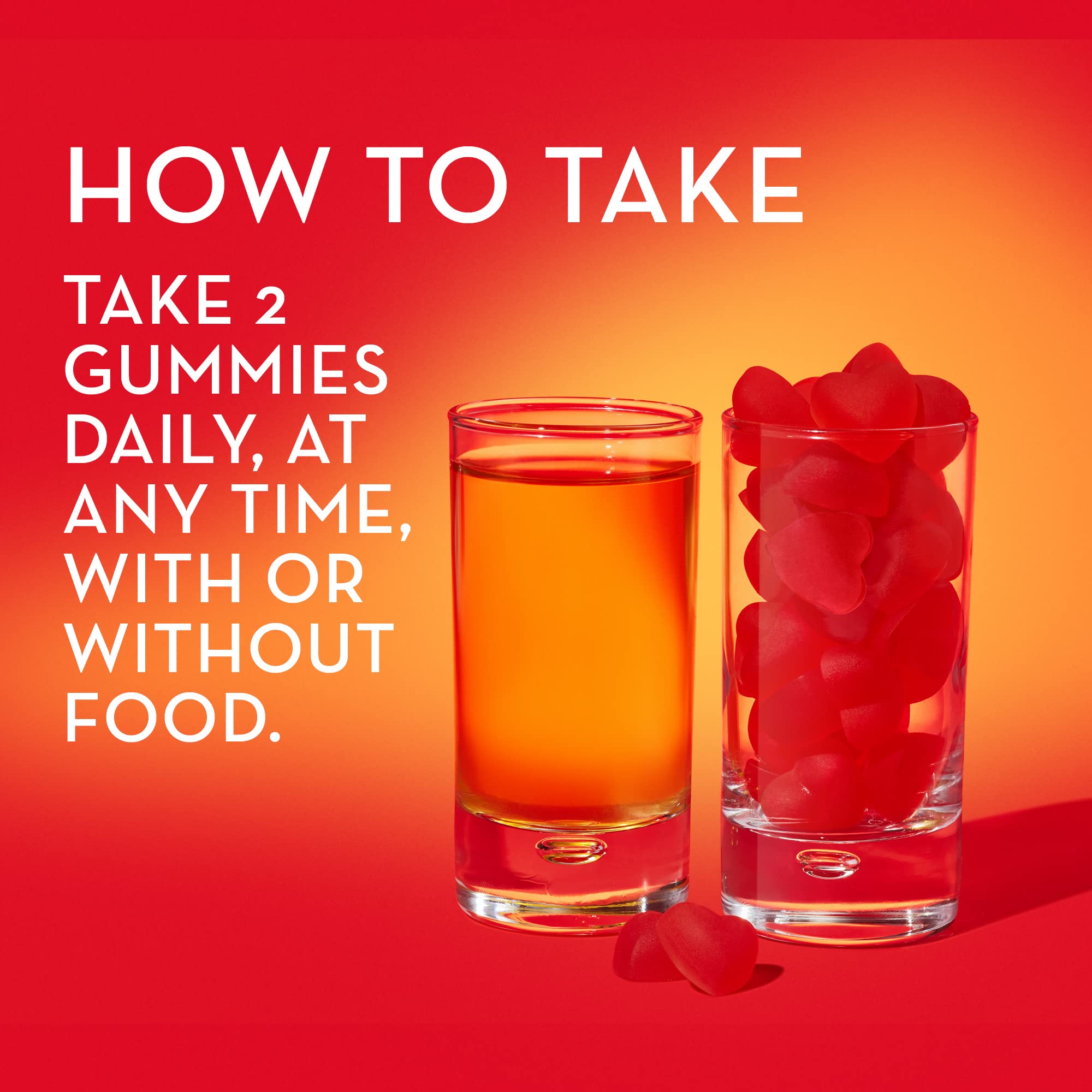Vegan gummy formula label on HUM Pro ACV Gummies packaging.