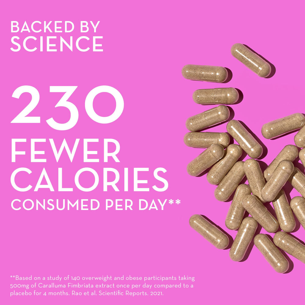 HUM Skinny Bird caralluma fimbriata capsule for appetite management.