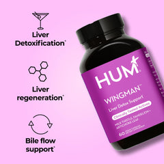 HUM Wing Man capsules offer convenient liver support for a balanced routine