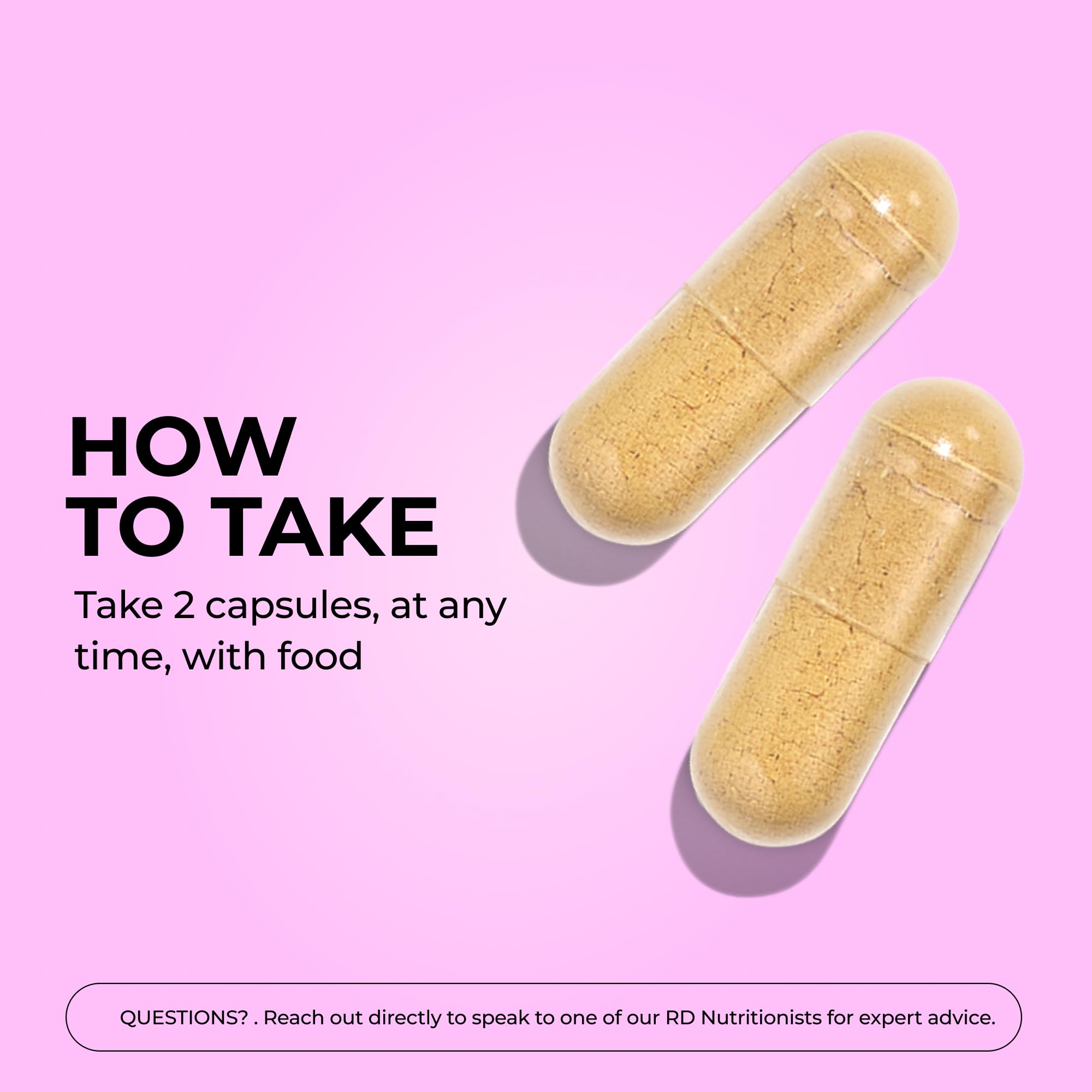 HUM Wing Man dosage display emphasizes simple two-capsule serving