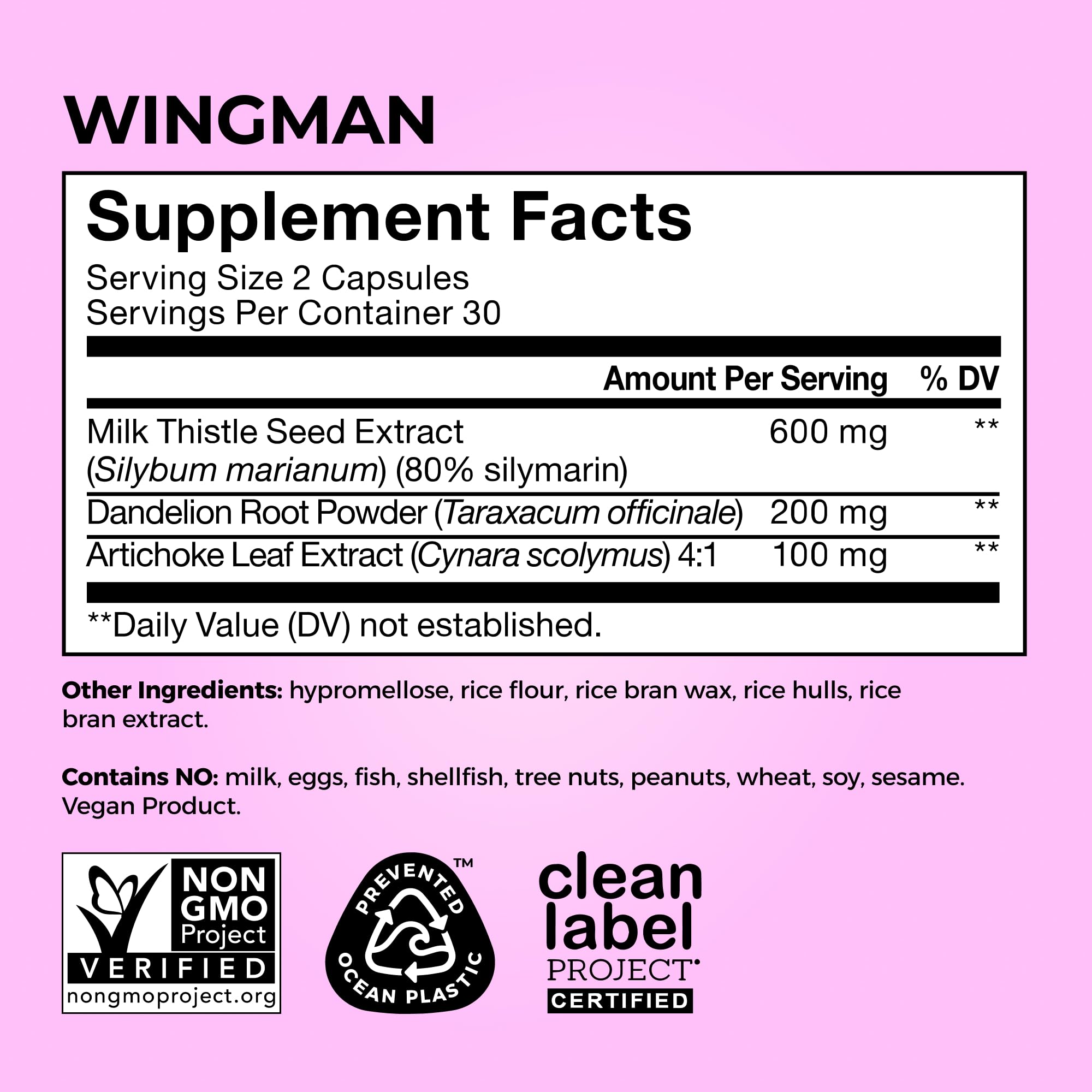 HUM Wing Man pour shot captures easy daily intake with meals
