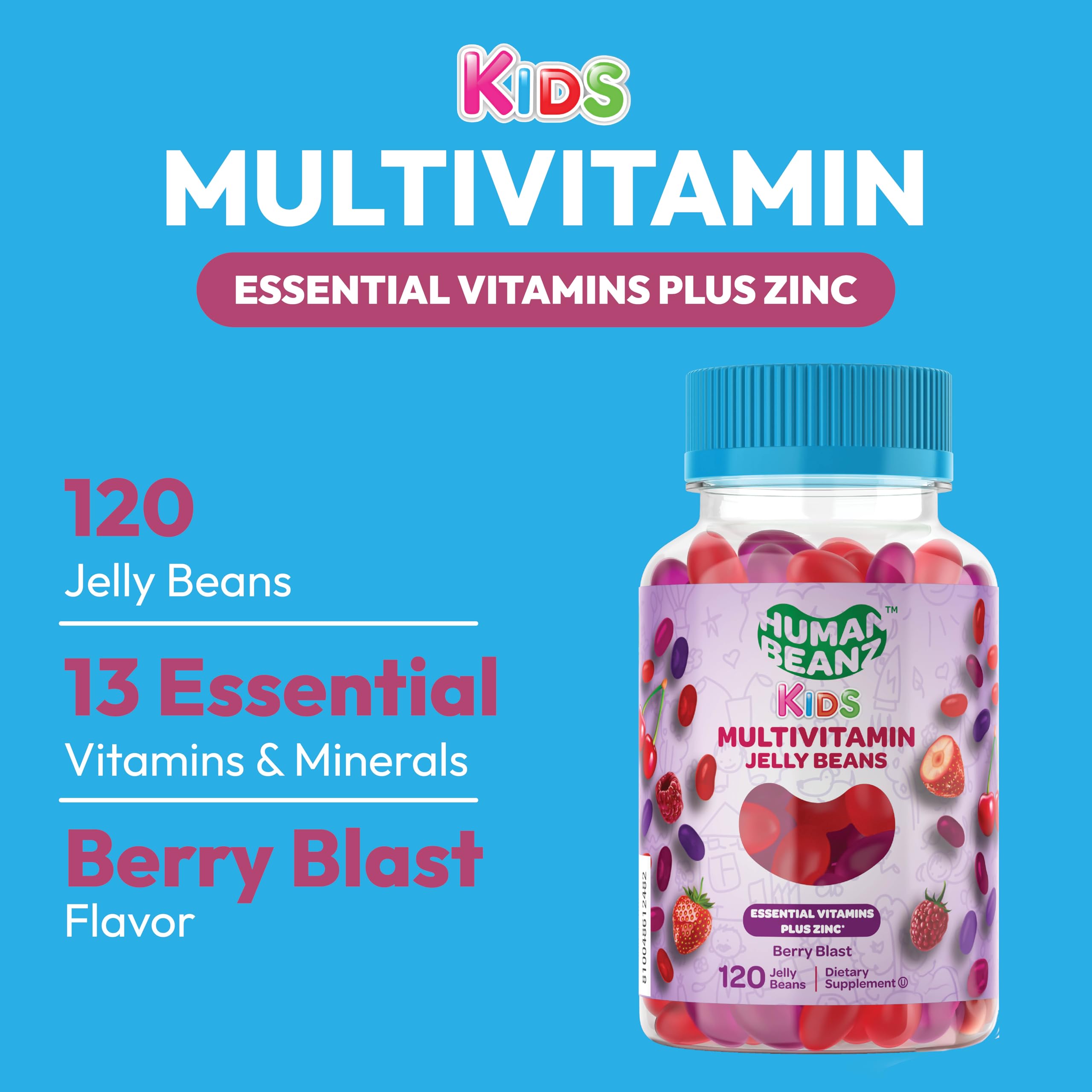 Kids enjoying Human Beanz jelly beans during snack time.
