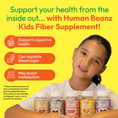 Bottle side view shows convenient 120-count package for daily fiber.