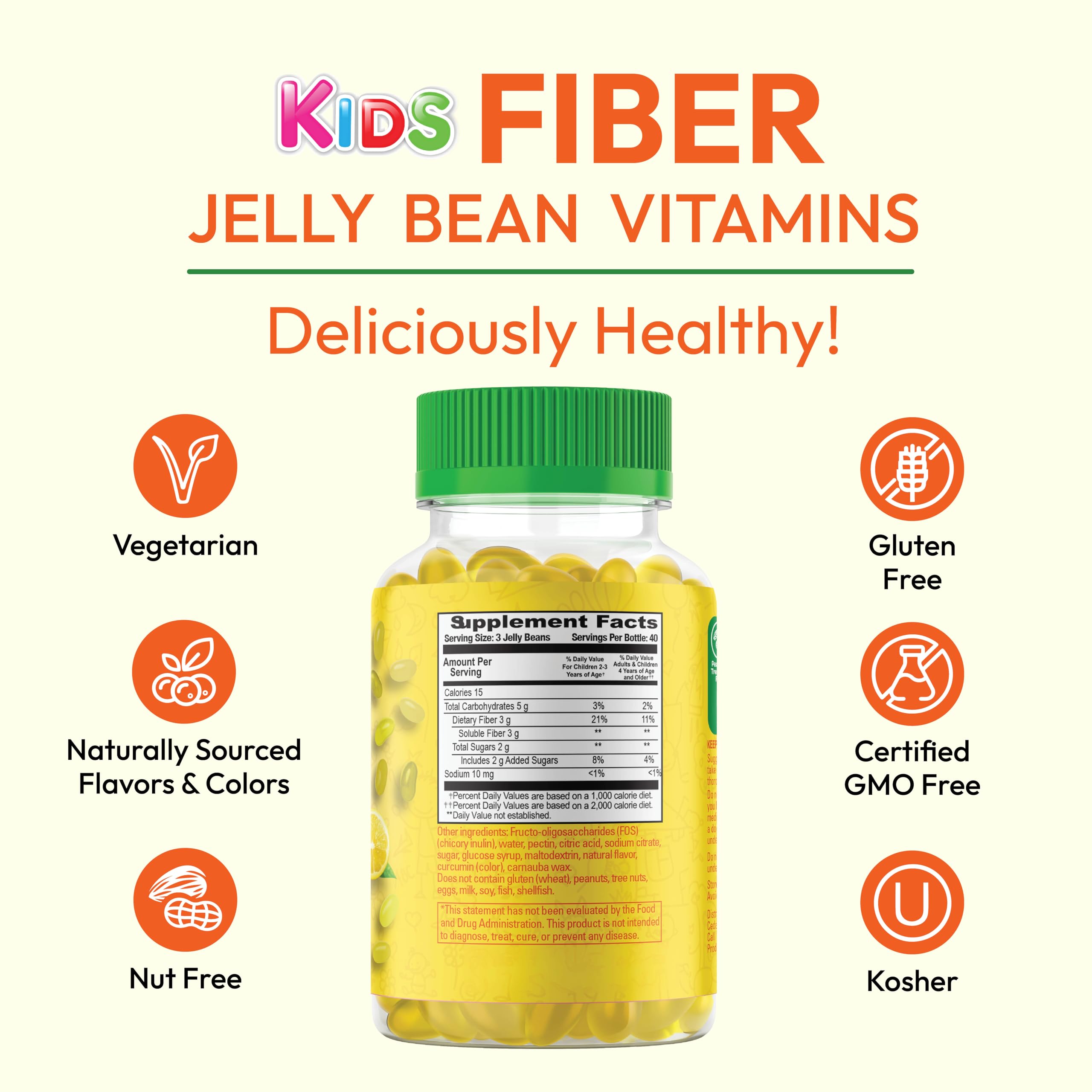 Packaged for easy take-along kid snacking with fiber.