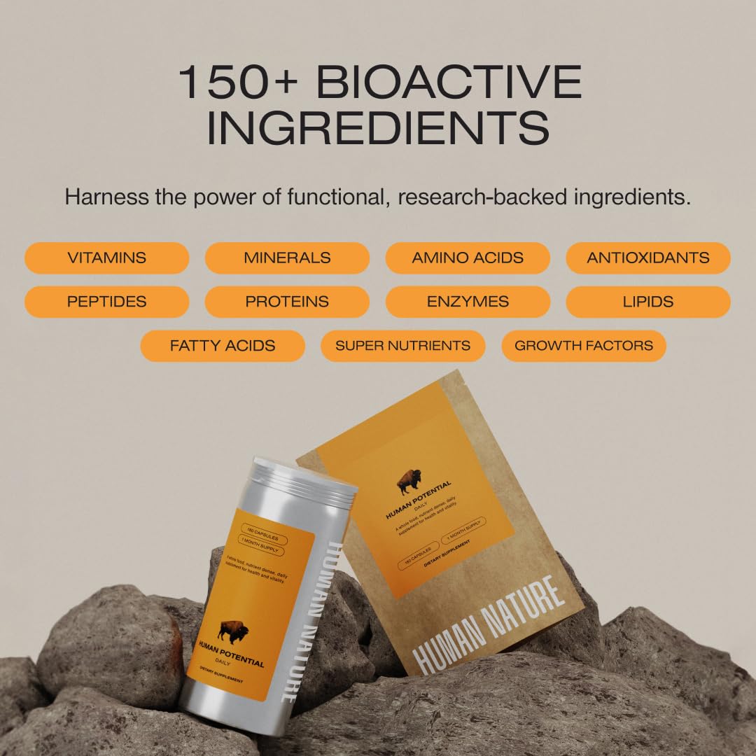 Human Nature energy focus boost bottle for clearer daily focus