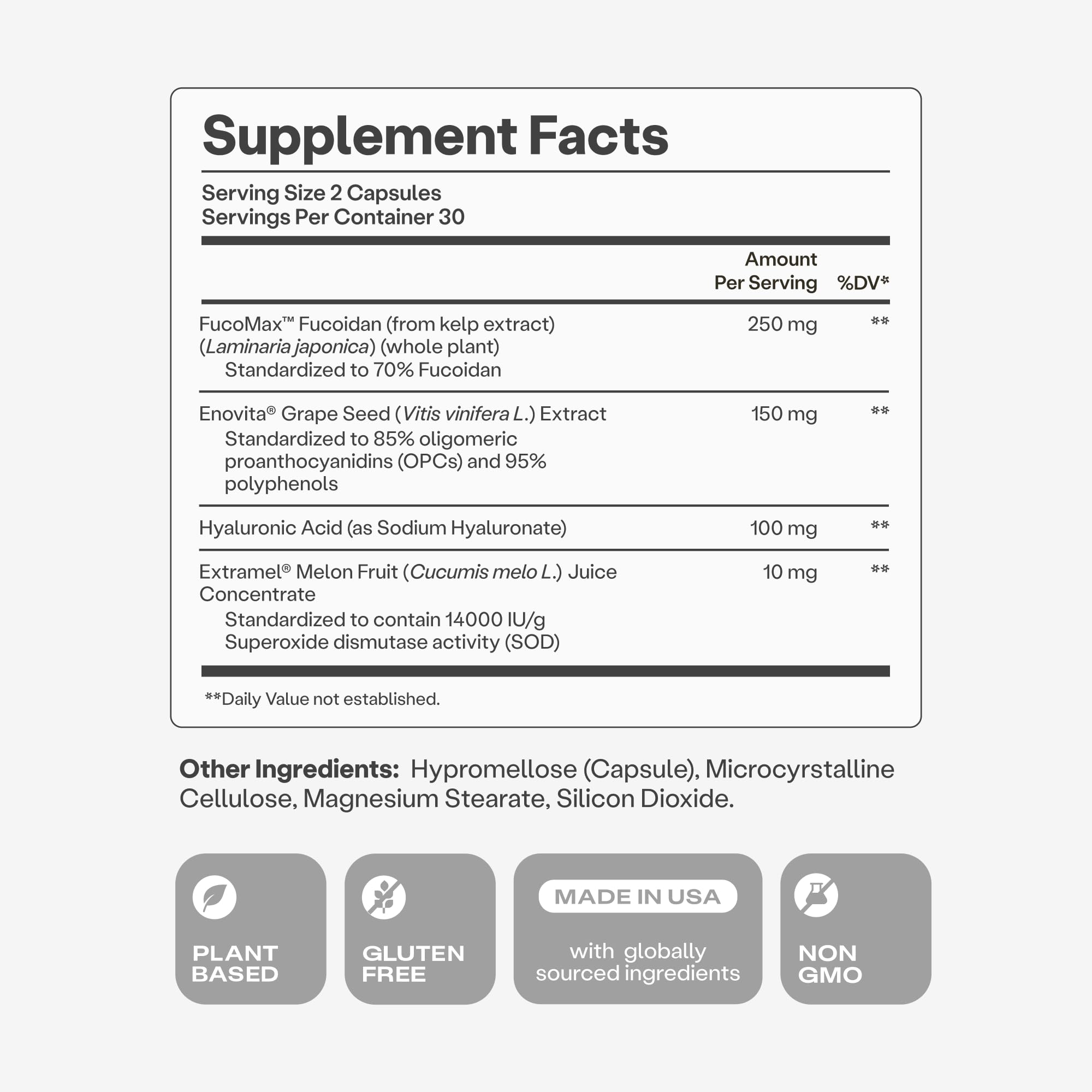 Humann Cardiovascular Health Daily plant-based, non-GMO formula headline emphasizes accessible daily health.
