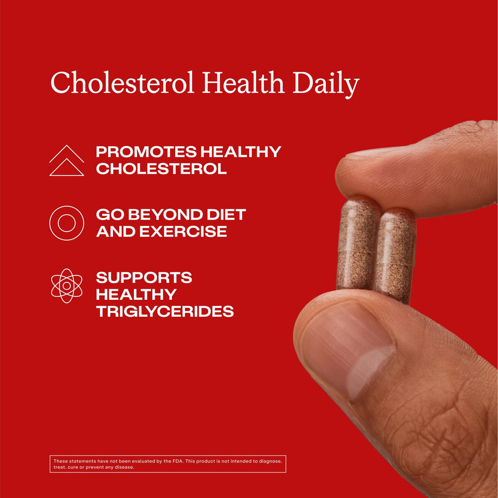Humann Cholesterol Health Daily bottle shown for daily use