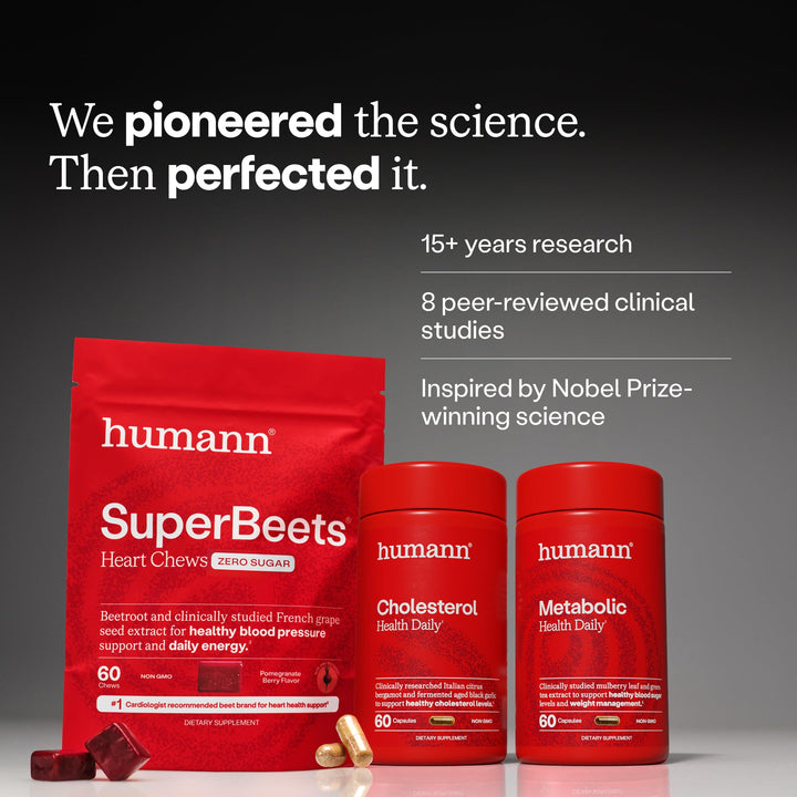 HumanN HeartGreens label detail showing USDA Organic and Non-GMO marks for ingredient confidence