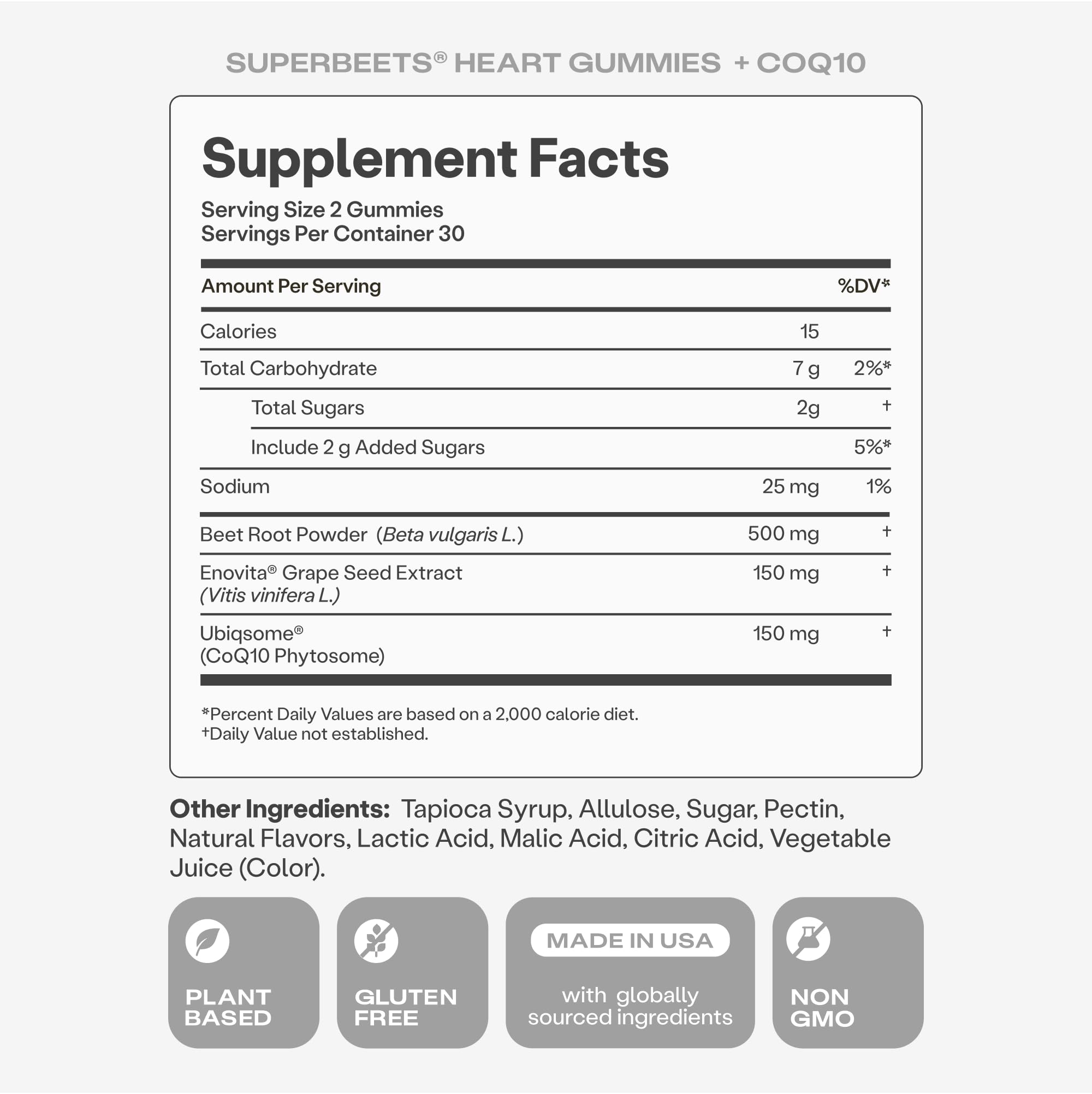 Humann SuperBeets kitchen counter display suggests easy daily consumption.