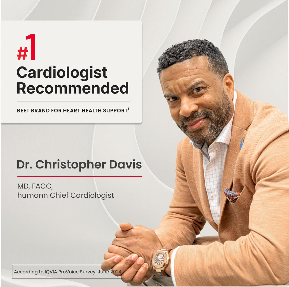 Humann SuperBeets Heart Chews beetroot powder highlight for plant-based nutrition