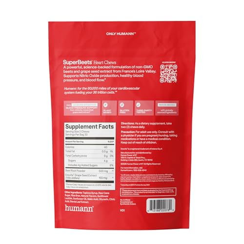 Humann SuperBeets non-GMO ingredient badge communicates clean sourcing