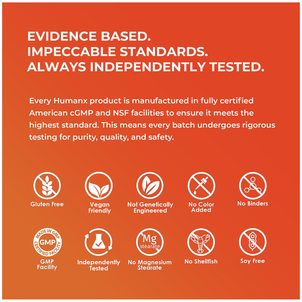Humanx Cistanche+ in-hand capsules imply portability.