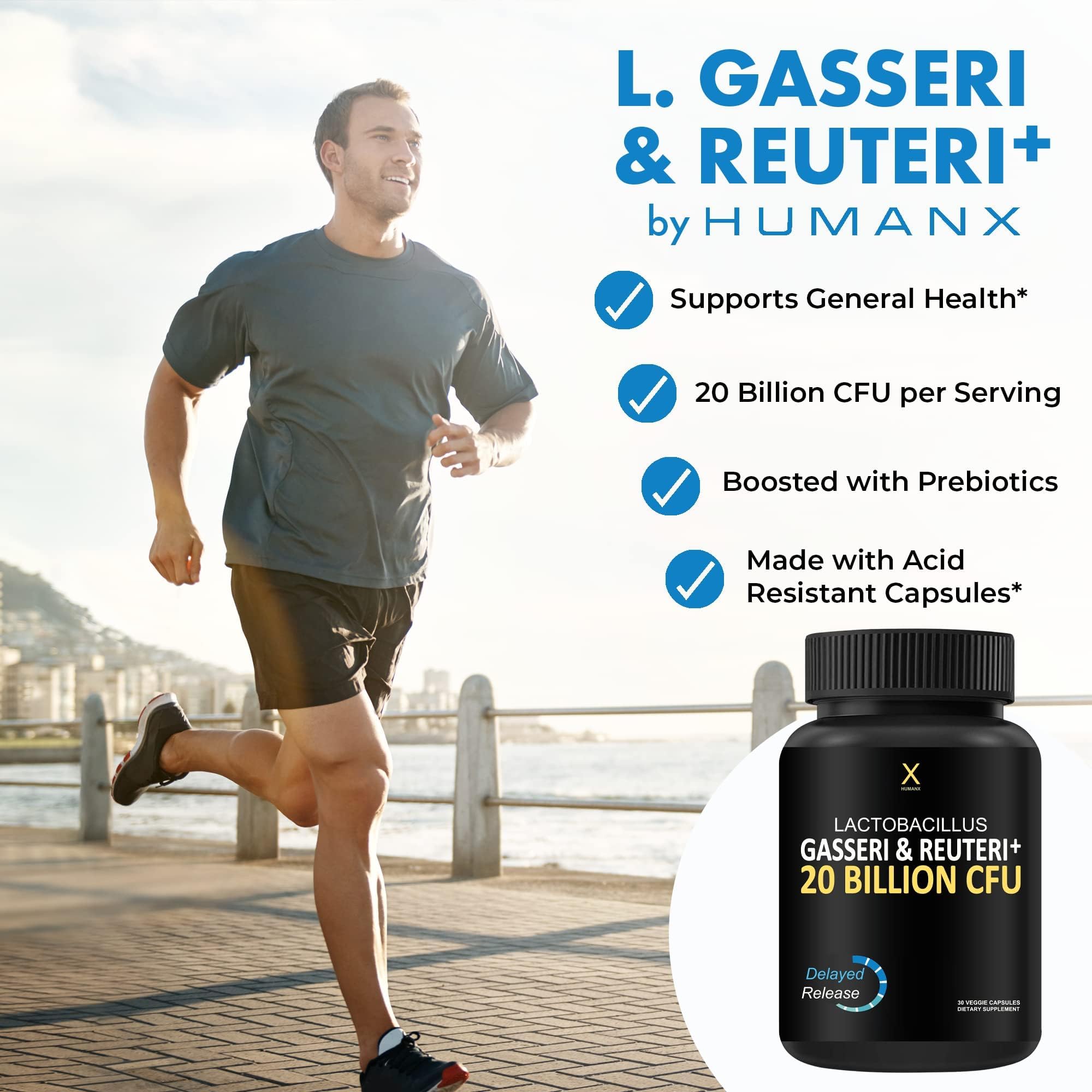 HUMANX organic prebiotics and Punicaligans fuel probiotic activity