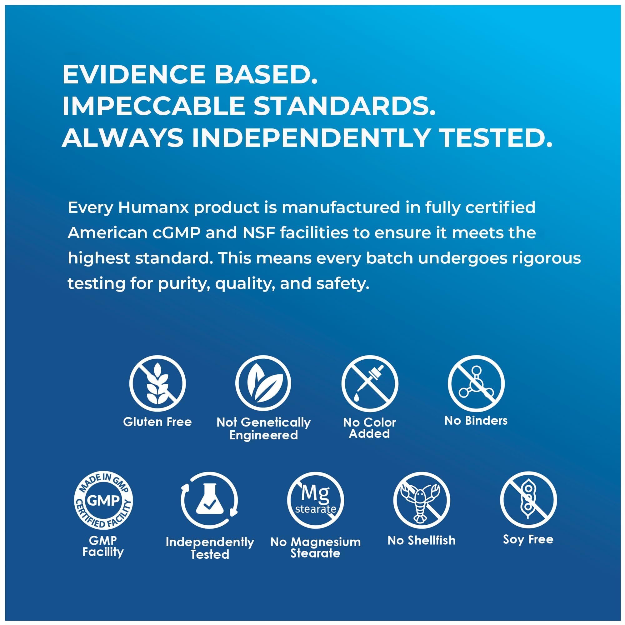 HUMANX shelf-stable packaging suggests long-lasting probiotic potency