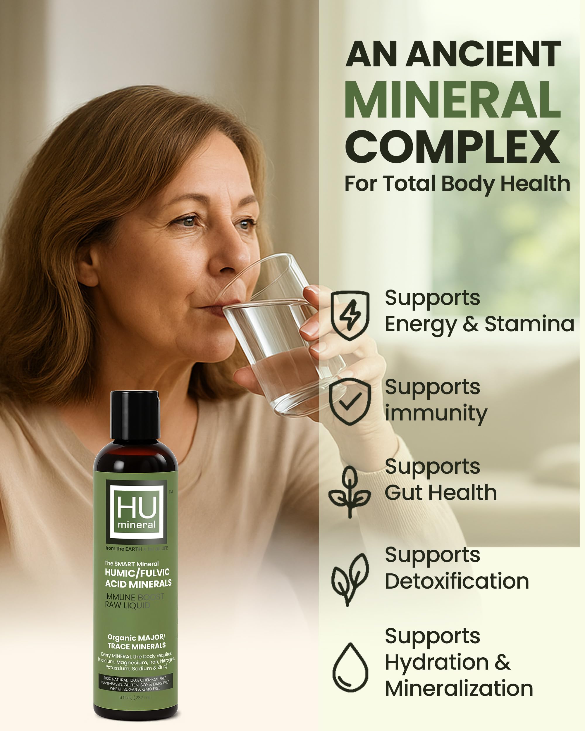 HUmineral Humineral mixing into coffee for versatile daily use