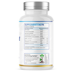 Humming Herbs Inobalance Pro+ capsules closeup highlighting two-capsule serving