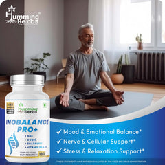 Humming Herbs Inobalance Pro+ serving scene suggests convenient daily use
