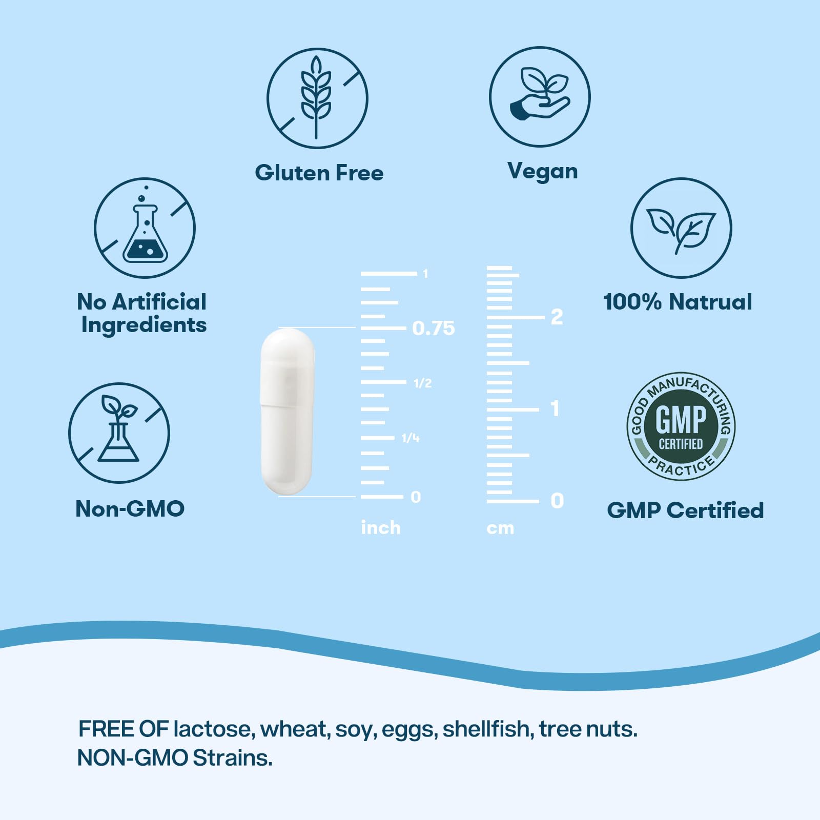 HUNCIALLY non-GMO gluten-free formula suitable for daily use.