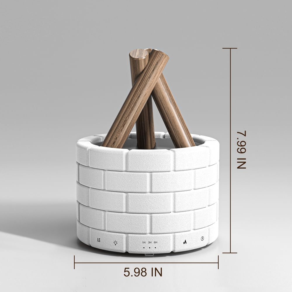 HUTIP bonfire diffuser delivers subtle aroma in living spaces