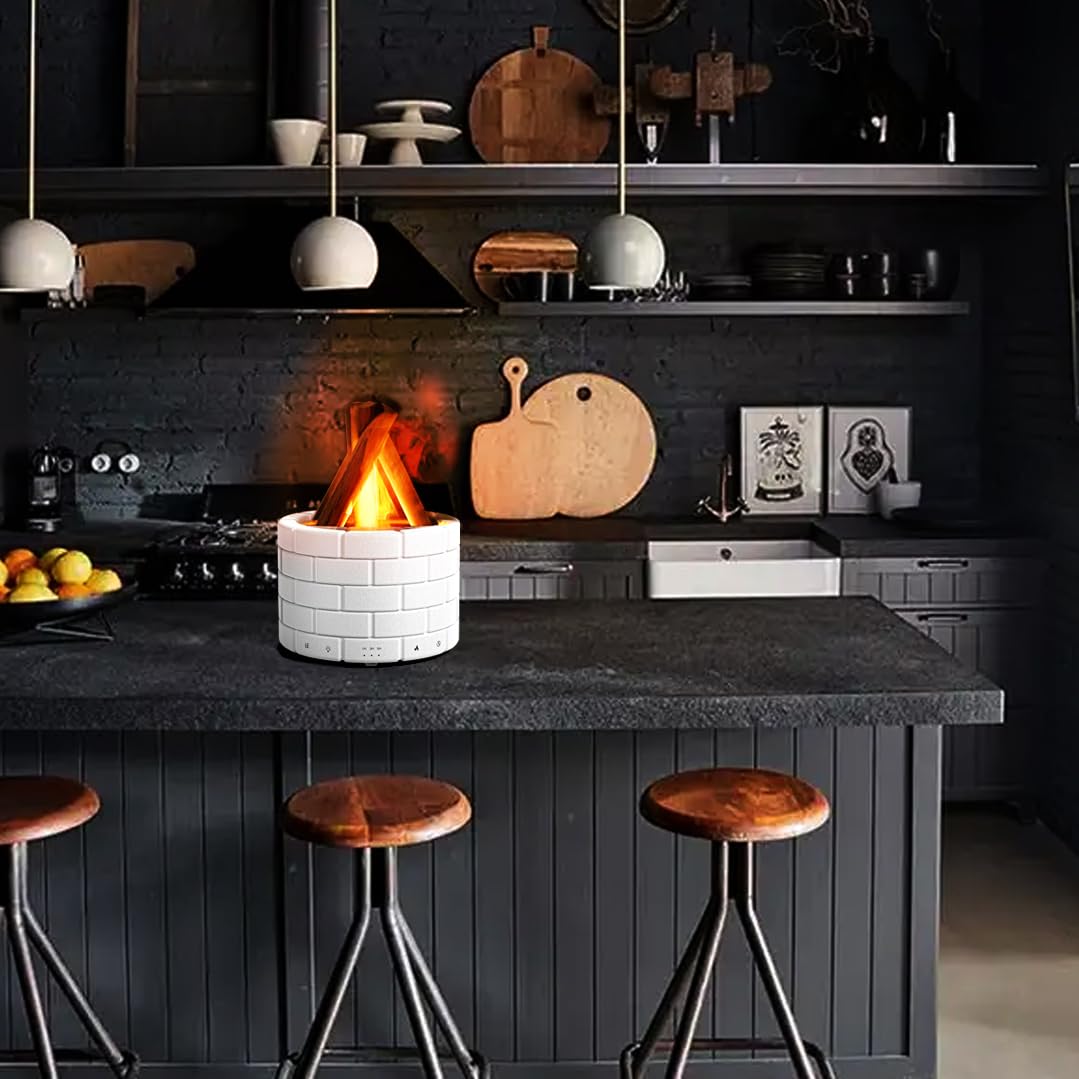HUTIP bonfire diffuser enhances decor with seasonal campfire style