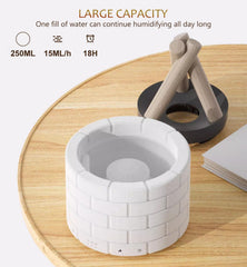 HUTIP bonfire diffuser acts as a compact humidifier for air comfort