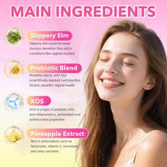 HUUAYAO Probiotic blend image conveys gut health benefits.
