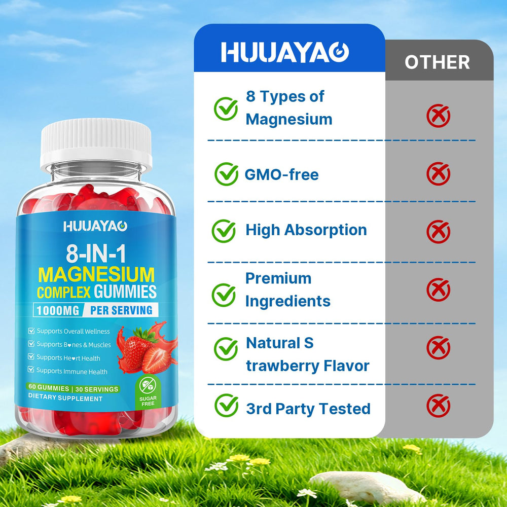 HUUAYAO Gummies with GMP-sealed quality assurance