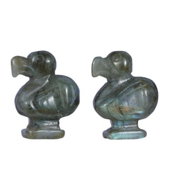 Hxswkk hand-carved dodo bird, a tactile centerpiece for meditation spaces.