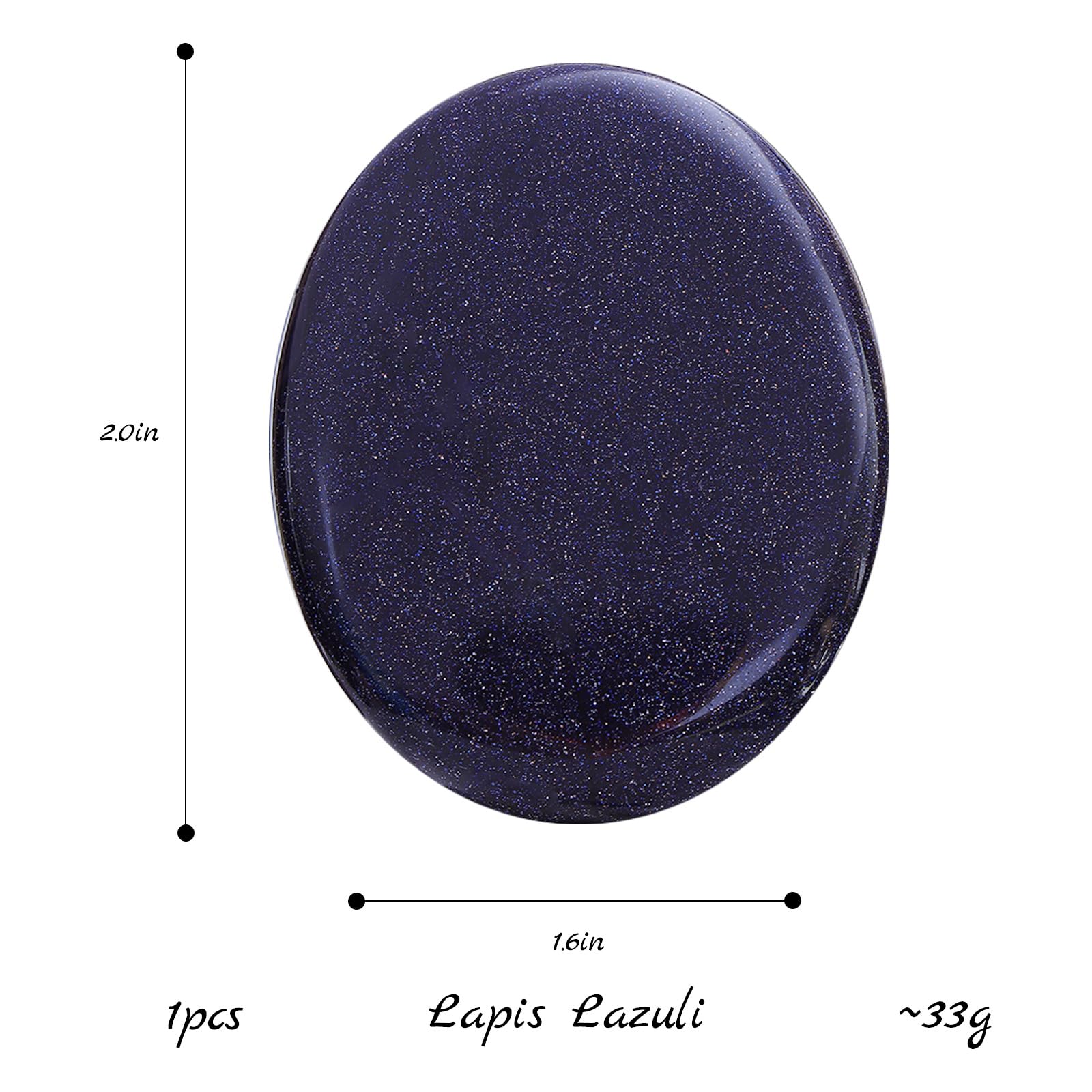 Hxswkk handcarved palm stone in blue sandstones shows natural grain