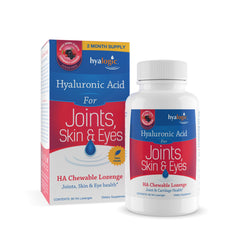 Hyalogic Hyaluronic Acid Chewable Lozenge berry flavor for convenient hydration support