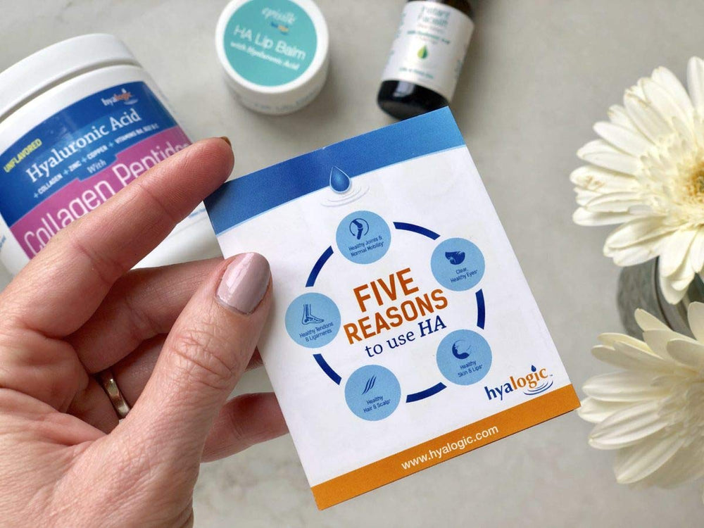Eye health context with Hyalogic Hyaluronic Acid Gummies